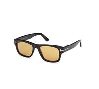 TOM FORD Hombre TOM FORD FT1303 SMITH-02 01E Gafas de sol Acetato Negro Marrón Cuadrada Normal