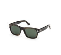 TOM FORD Hombre TOM FORD FT1303 SMITH-02 55N Gafas de sol Acetato la Habana Verde Cuadrada Normal