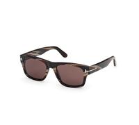 TOM FORD Hombre TOM FORD FT1303 SMITH-02 64E Gafas de sol Acetato Marrón Marrón Cuadrada Normal