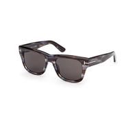 TOM FORD Hombre TOM FORD FT1304 FINN-02 55A Gafas de sol Acetato la Habana Fumar Cuadrada Normal