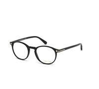 TOM FORD Hombre TOM FORD FT5294 001 Monturas ópticas Acetato Negro Redonda Normal