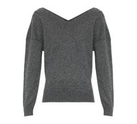 Tom Ford - Jersey de Cachemira con Cuello en V - Knitwear - Mujer - Gris - XS -