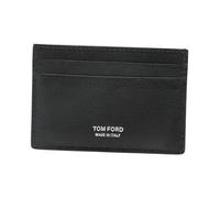 Tom Ford - Leather Credit Card Case - Accessories - unisex - Negro - ONE SIZE -