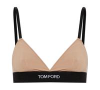 Tom Ford - Modal Signature Bra - Underwear - Mujer - Beige - S -