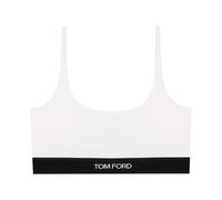 Tom Ford - Modal Signature Bralette - Underwear - Mujer - Blanco - S -