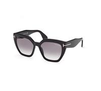 TOM FORD Mujer FT0939 PHOEBE 01B Gafas de sol Acetato Negro Gris Cuadrada Normal Sombreado