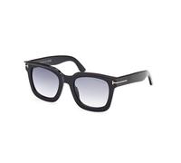 TOM FORD Mujer FT1115 LEIGH-02 01B Gafas de sol Acetato Negro Gris Cuadrada Normal Sombreado