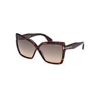 TOM FORD Mujer FT1195 FIORE 52B Gafas de sol Acetato Mariposa Normal