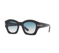 TOM FORD Mujer TOM FORD FT1083 GUILLIANA 01P Gafas de sol Acetato Negro Verde Geométrico Normal