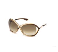 TOM FORD Mujer TOM FORD FT0009 WHITNEY 74F Gafas de sol Inyectado Rosa Marrón Geométrico Normal Sombreado