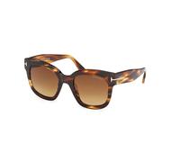 TOM FORD Mujer TOM FORD FT0613 BEATRIX-02 55F Gafas de sol Acetato la Habana Marrón Geométrico Normal