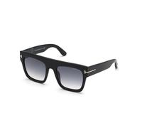 TOM FORD Mujer TOM FORD FT0847 RENEE 01B Gafas de sol Acetato Negro Gris Cuadrada Normal Sombreado