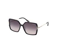 TOM FORD Mujer TOM FORD FT1039 JOANNA 01B Gafas de sol Acetato Negro Gris Mariposa Normal Sombreado