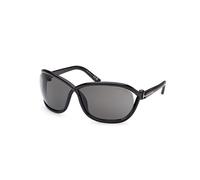 TOM FORD Mujer FT1069 FERNANDA 01A Gafas de sol Inyectado Negro Gris Mariposa Normal