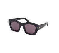 TOM FORD Mujer TOM FORD FT1083 GUILLIANA 01A Gafas de sol Acetato Negro Gris Geométrico Normal