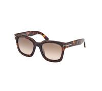 TOM FORD Mujer TOM FORD FT1115 LEIGH-02 52G Gafas de sol Acetato la Habana Marrón Cuadrada Normal Sombreado