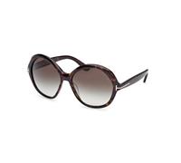TOM FORD Mujer TOM FORD FT1282 ANNABELLE-02 52B Gafas de sol Acetato la Habana Fumar Redonda Normal