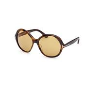 Tom Ford Mujer Sunglass Annabelle-02 - Color del Marco: Negro Carey, Color de la Lente: Amarillo