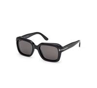 TOM FORD Mujer TOM FORD FT1283 NATALIA-02 01A Gafas de sol Acetato Negro Fumar Cuadrada Normal