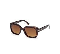 TOM FORD Mujer TOM FORD FT1283 NATALIA-02 52F Gafas de sol Acetato la Habana Marrón Cuadrada Normal