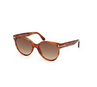 TOM FORD Mujer TOM FORD FT1311 TALLULAH-02 53F Gafas de sol Acetato la Habana Marrón Redonda Normal