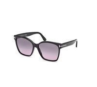 TOM FORD Mujer TOM FORD FT1312 IRIS-02 01B Gafas de sol Acetato Negro Fumar Mariposa Normal