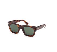 TOM FORD Mujer TOM FORD FT1314 EMMA-02 53N Gafas de sol Acetato la Habana Verde Cuadrada Normal