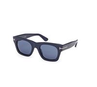 TOM FORD Mujer TOM FORD FT1314 EMMA-02 90V Gafas de sol Acetato Azul Azul Cuadrada Normal