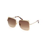 TOM FORD Mujer TOM FORD FT1319 TARA-02 30F Gafas de sol Metal Oro Marrón Geométrico Normal