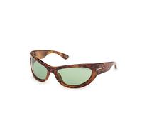 TOM FORD Mujer TOM FORD FT1365 LEONA-02 55N Gafas de sol Inyectado la Habana Verde Cat Eye Normal
