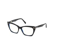 TOM FORD Mujer TOM FORD FT5709-B 001 Monturas ópticas Acetato Negro Cat Eye Normal