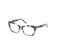 TOM FORD Mujer TOM FORD FT5709-B 56A Monturas ópticas Acetato la Habana Cat Eye Normal