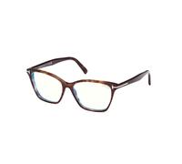 TOM FORD Mujer TOM FORD FT5949-B 052 Monturas ópticas Acetato la Habana Cat Eye Normal