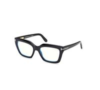 TOM FORD Mujer TOM FORD FT6093-B 001 Monturas ópticas Acetato Negro Cat Eye Normal