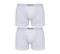 Tom Ford - Pack de dos bóxers de algodón - Underwear - Hombre - Blanco - XL -