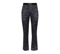 Tom Ford - Pantalón de Pijama de Seda con Estampado de Cebra Abstracta - Trousers - Hombre - Marrón - L -