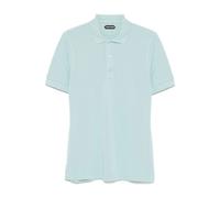 Tom Ford - Polo Azul con Logo Bordado - Tops - Hombre - Azul - 2XL -