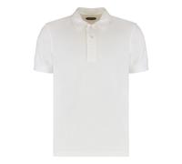 Tom Ford - Polo de Piqué con Ribetes - Tops - Hombre - Blanco - 2XL -