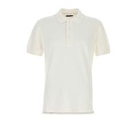 Tom Ford - Polo de Piqué - Tops - Hombre - Blanco - L -
