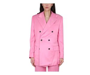 Tom Ford - Soft Fluid Twill Boyfriend DB Jacket - Jackets - Mujer - Rosa - S -