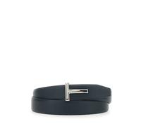 Tom Ford - T Rev Belt 3cm - Accessories - Hombre - Azul - 100 CM -