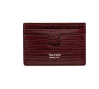 Tom Ford - Tarjetero de Piel - Accessories - Hombre - Rojo - ONE SIZE -