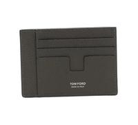 Tom Ford - Tarjetero Oversize de Piel de Grano Suave T Line - Accessories - Hombre - Gris - ONE SIZE -