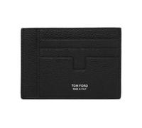 Tom Ford - Tarjetero Oversize de Piel T Line Grano Suave - Accessories - Hombre - Negro - ONE SIZE -