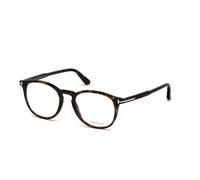 TOM FORD Unisex FT5401 52 Monturas ópticas Acetato la Habana Redonda Normal
