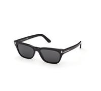 TOM FORD Unisex TOM FORD FT1362 PENN-02 01A Gafas de sol Acetato Negro Fumar Cuadrada Normal