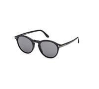 TOM FORD Uomo TOM FORD FT0904 AURELE 01D Gafas de sol Acetato Nero Fumo Rotonda Polarizzata