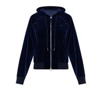 Tom Ford - Velour Hoodie - Sweatshirts & Hoodies - Mujer - Azul - S -