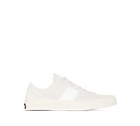 Tom Ford - Zapatillas de Ante con Logotipo Grabado - Shoes - Hombre - Blanco - 42 EU -