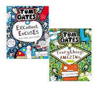 Tom Gates Series 2 Books Collection Set by Liz Pichon (Excellent Excuses (And Other Good Stuff) & Everything's Amazing (sort of))